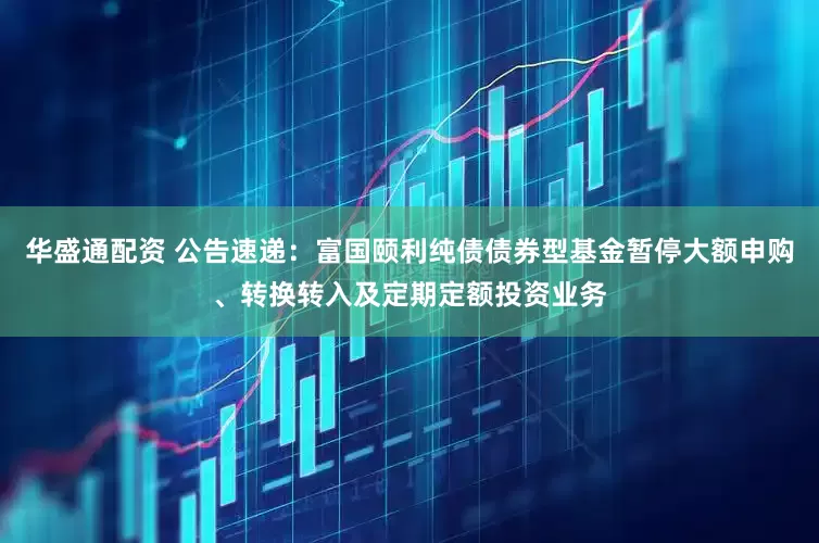 华盛通配资 公告速递：富国颐利纯债债券型基金暂停大额申购、转换转入及定期定额投资业务