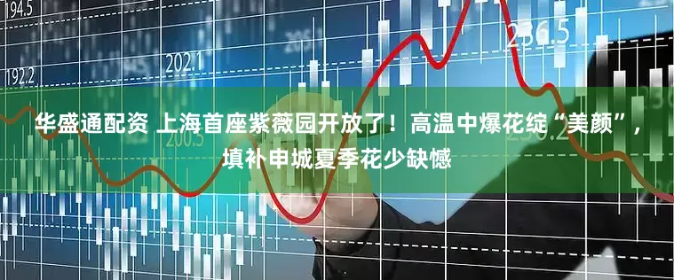 华盛通配资 上海首座紫薇园开放了！高温中爆花绽“美颜”，填补申城夏季花少缺憾