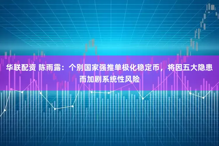 华联配资 陈雨露：个别国家强推单极化稳定币，将因五大隐患而加剧系统性风险
